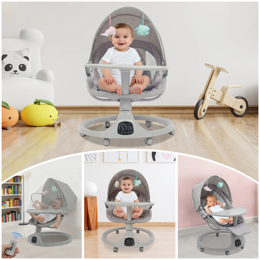 Berceau Bluetooth pour tout-petits, poussette pour bébés — Monptitlou