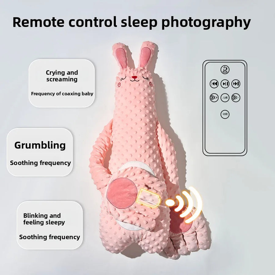 Peluche de sommeil pour bébé, oie et girafe — Monptitlou