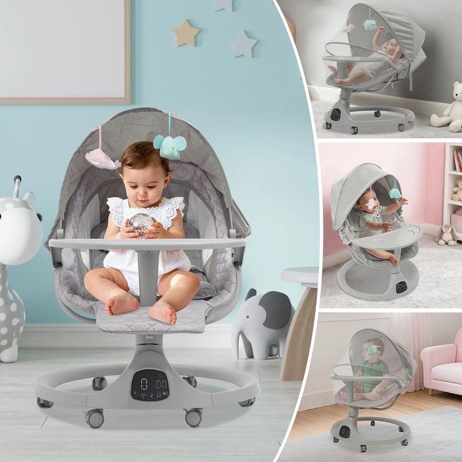Berceau Bluetooth pour tout-petits, poussette pour bébés — Monptitlou