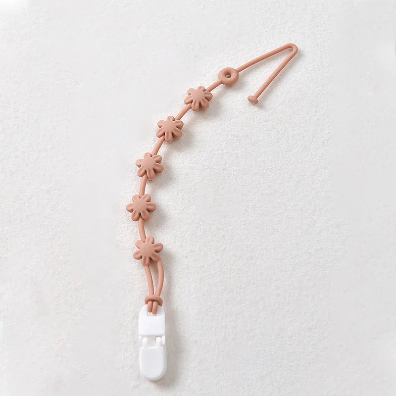 Attache-tétine pour bébé avec chaîne anti-perte — Monptitlou Image