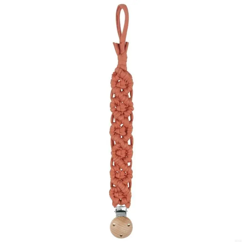 Clips sucette en Crochet simples, chaîne sucette en coton — Monptitlou
