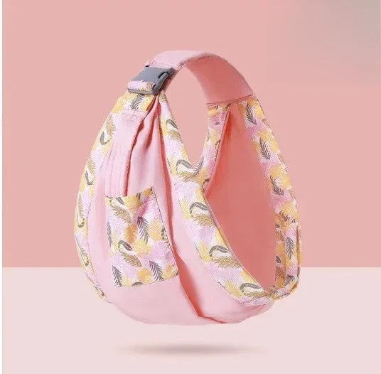 Portable bébé fronde porte-bébé enveloppement enfant en bas âge sac à — Monptitlou