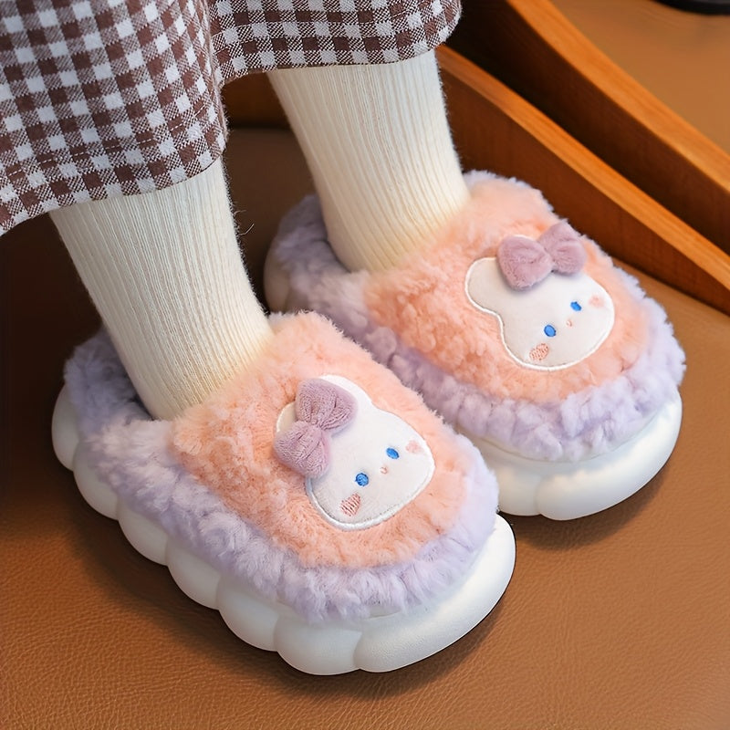 1 Paire de Pantoufles d'Hiver en Peluche pour Bébé — Monptitlou