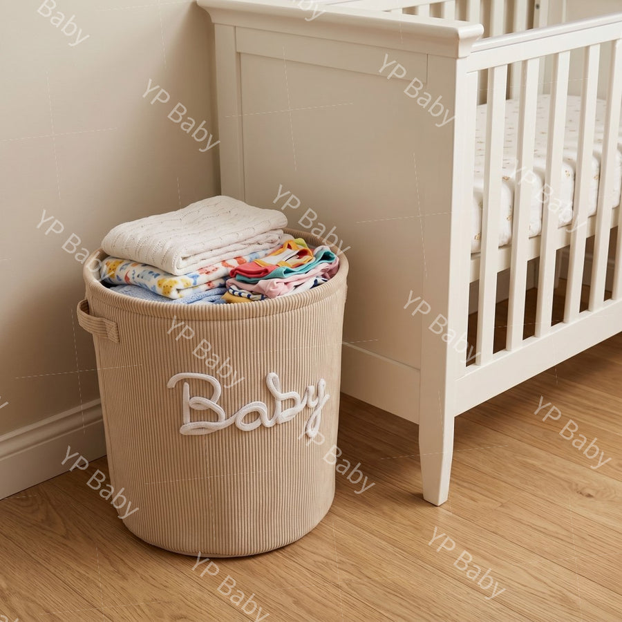 1 panier de rangement pour couches avec motif de dessin animé — Monptitlou
