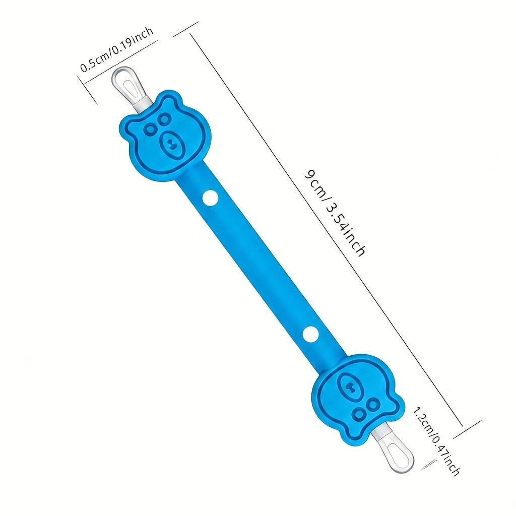 Outil de nettoyage 2-en-1 pour nez et oreilles en forme d'ours en — Monptitlou