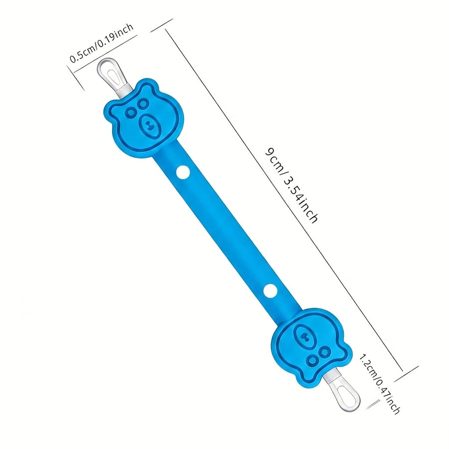 Outil de nettoyage 2-en-1 pour nez et oreilles en forme d'ours en — Monptitlou