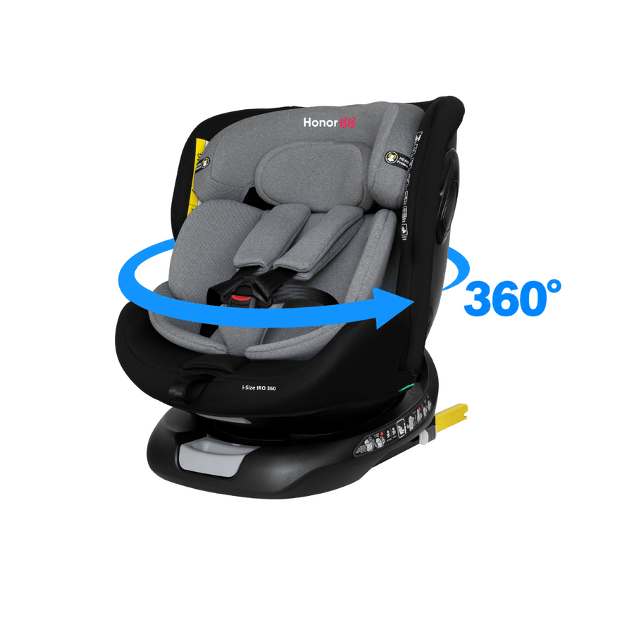 HonorBB Siège-Auto I-Size IRO 360° 40-150 cm – Siège Auto Enfant