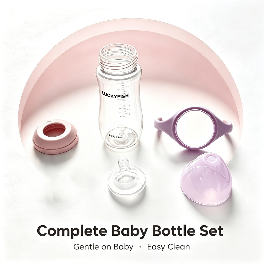 Biberon pour bébé avec poignée — Monptitlou
