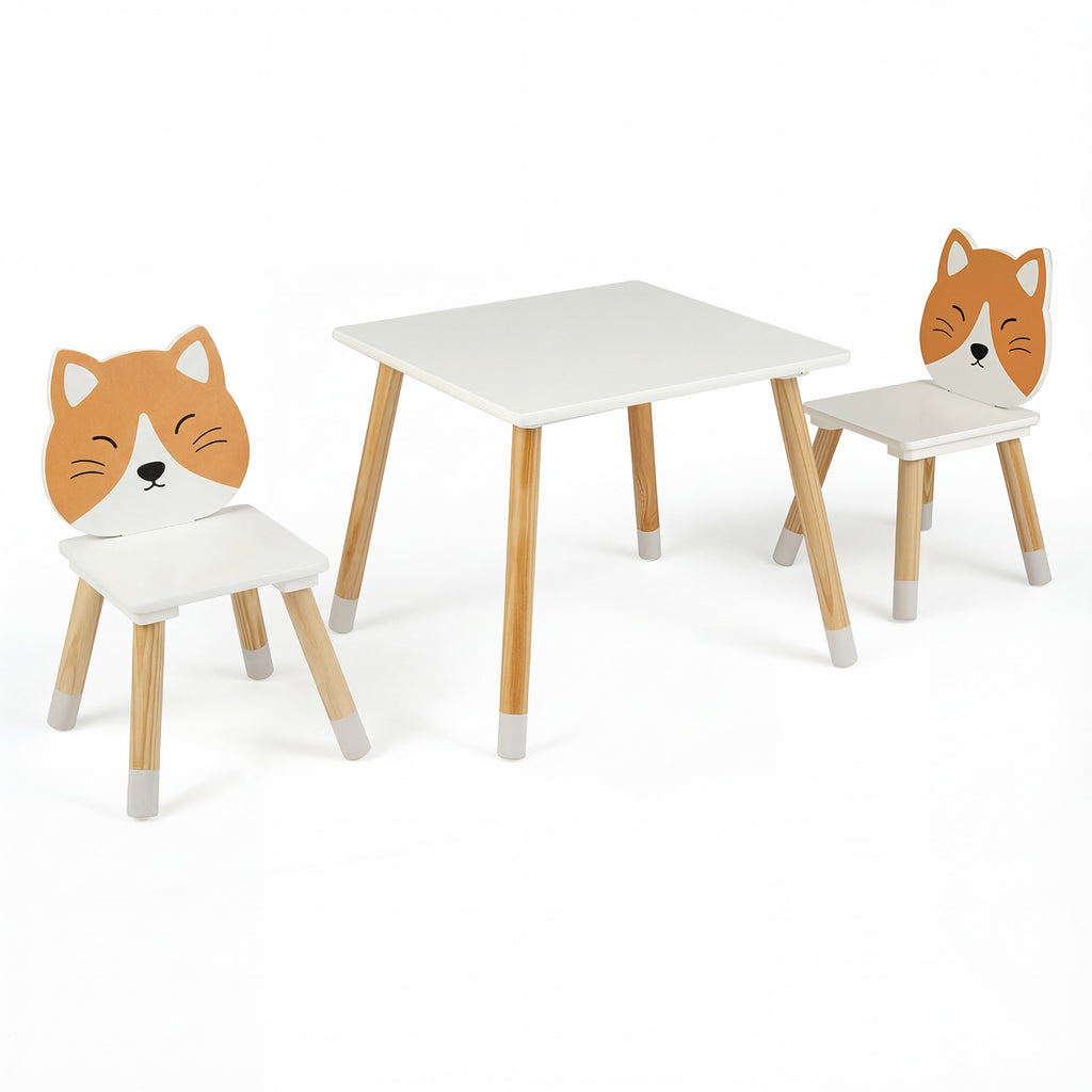 Ensemble Table et Chaises pour Tout-Petits 3 pièces — Monptitlou