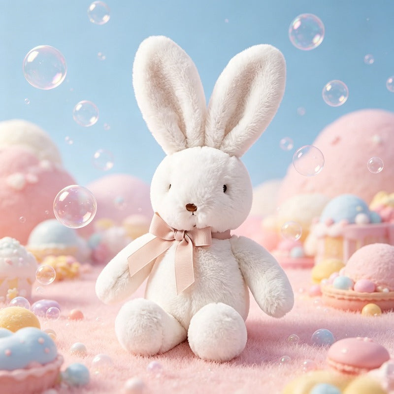 Peluche Lapin Doux, Lapin Mignon à Oreilles, Oreilles Longues — Monptitlou