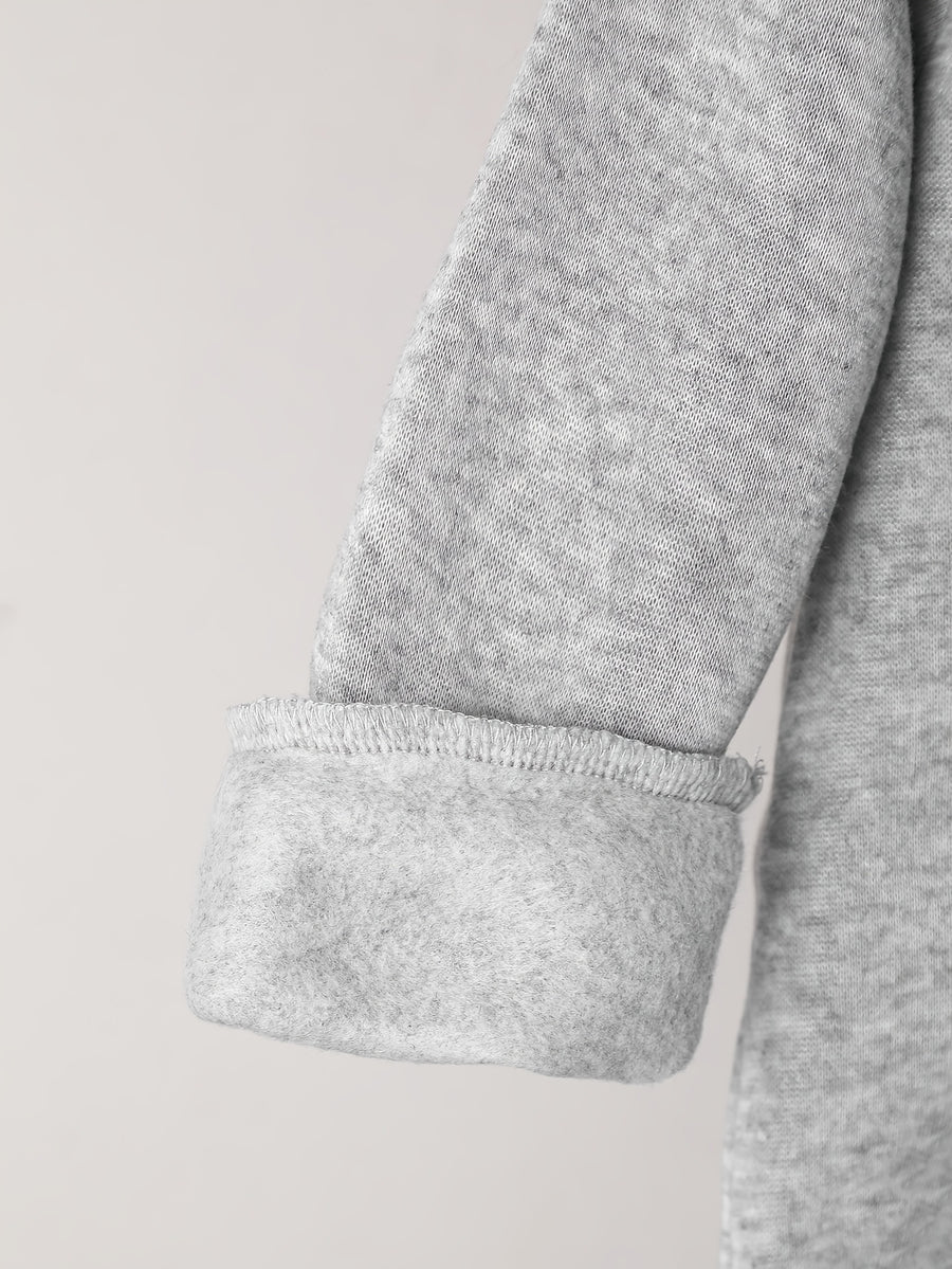 Ensemble sweat à capuche imprimé lettres pour petit garçon — Monptitlou