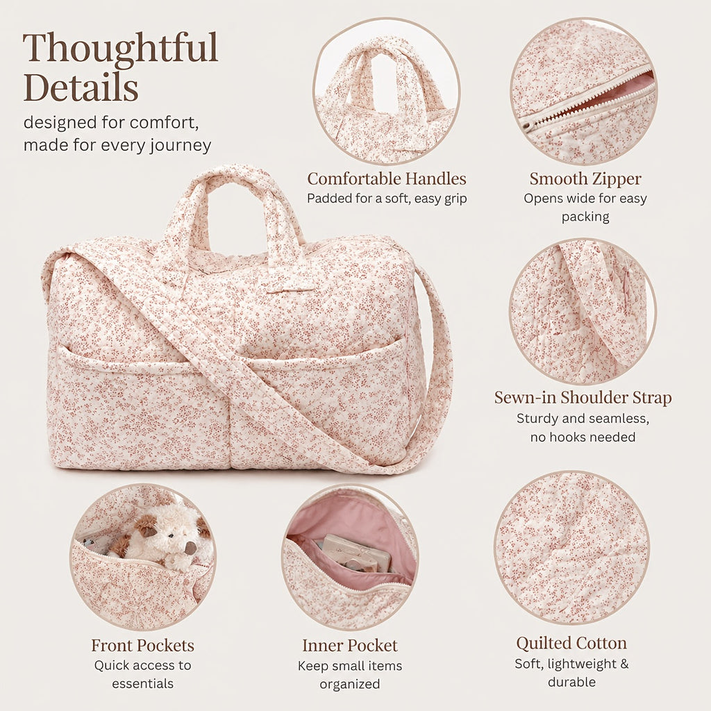 [Sac bandoulière vintage] Sac de Voyage, Sac à Bagages — Monptitlou