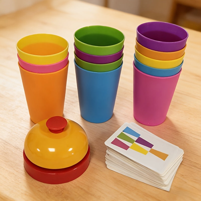 Jeu de gobelets à empiler Memory, gobelets à associer et empiler — Monptitlou