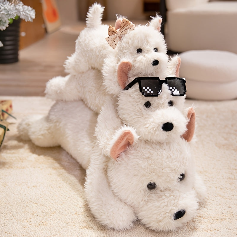 Jouets en peluche West Highland de dessin animé — Monptitlou