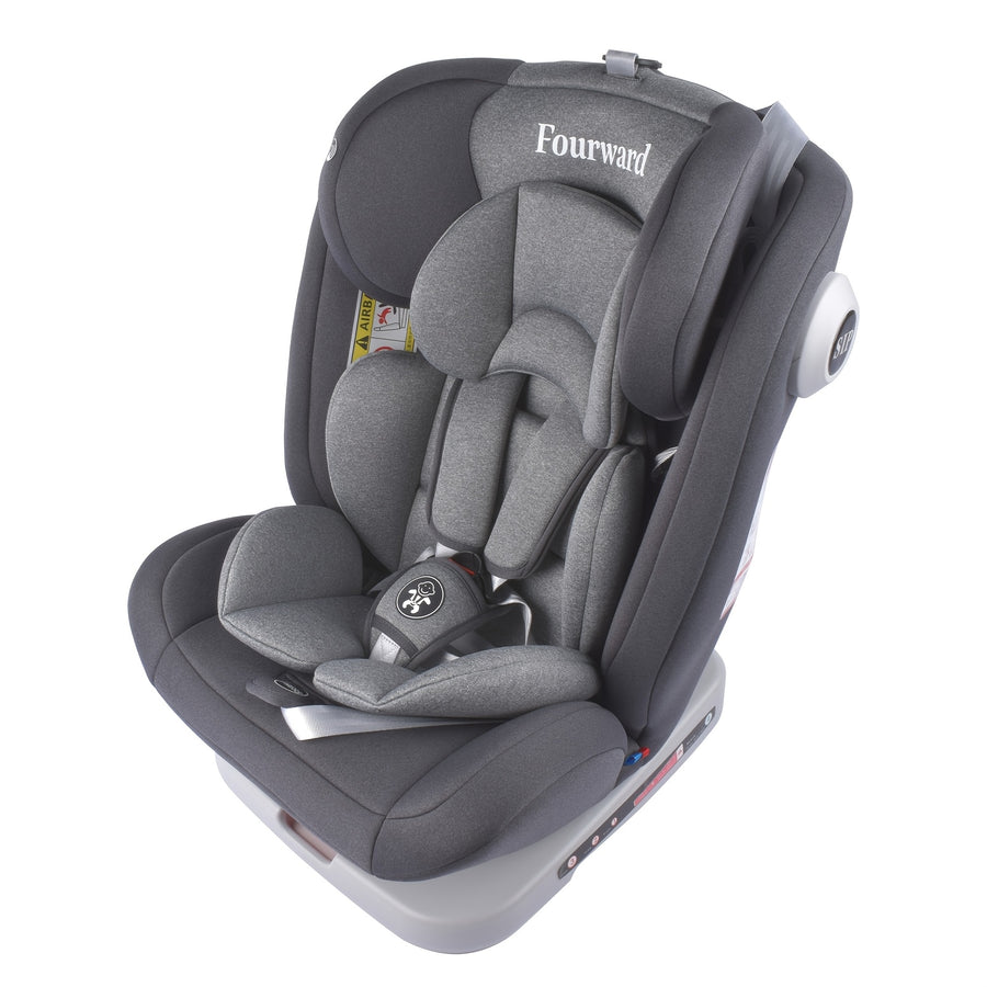 Siège auto bébé ISOFIX, siège enfant rotatif à 360° (9-36 kg / 0-12