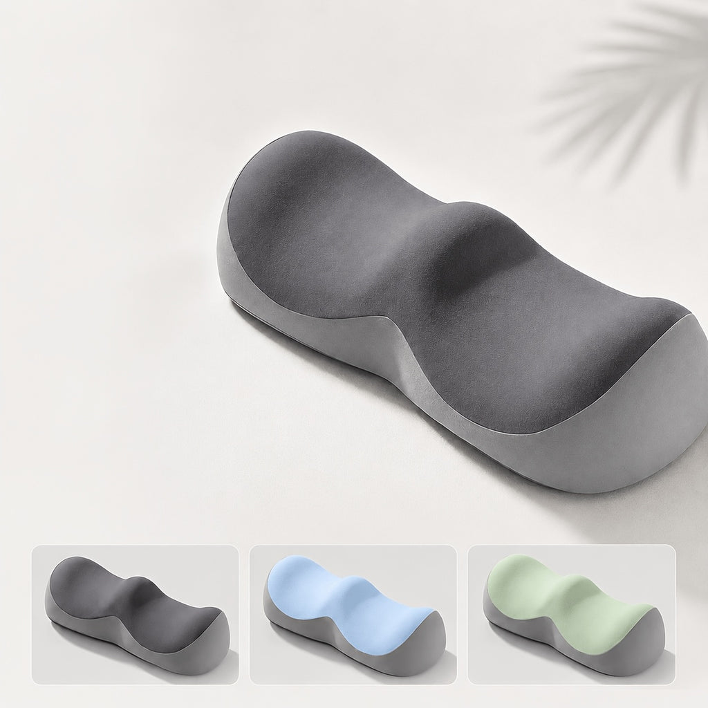 Coussin Repose-Jambes Ergonomique, Design Ondulé Haussé — Monptitlou