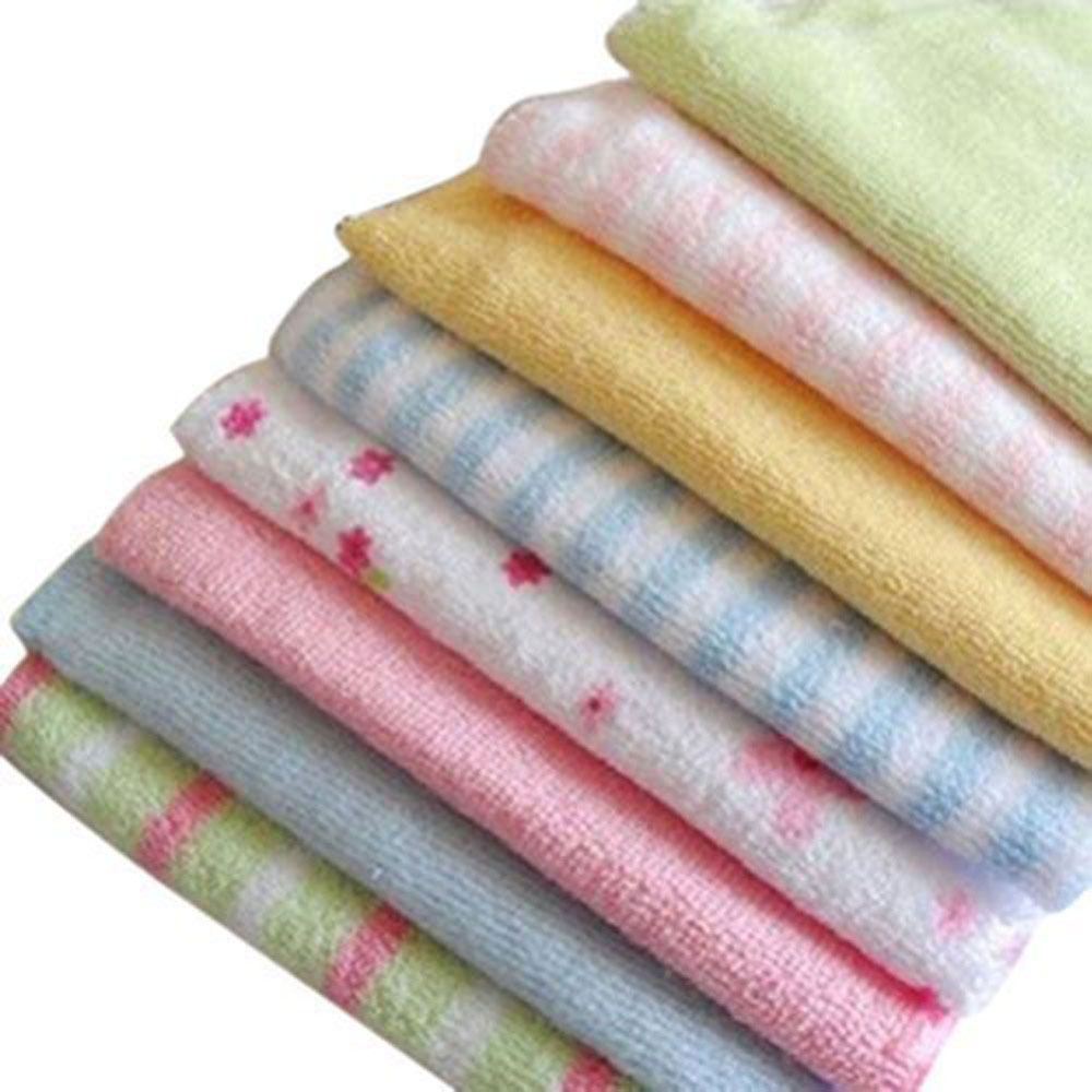 Serviettes Douces Couleurs Aléatoires pour Bébé — Monptitlou
