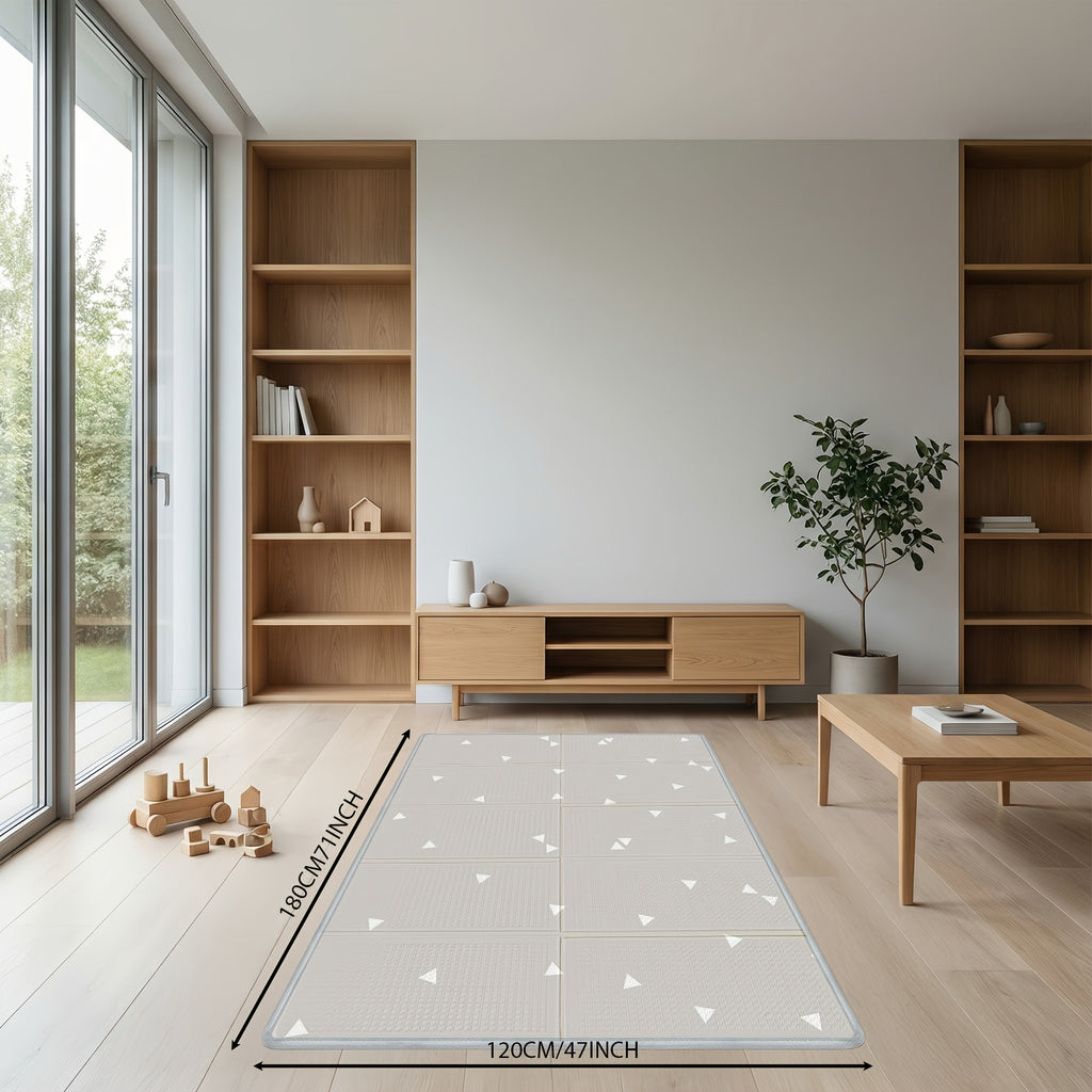 Tapis XPE Spacieux 200.66x180.34 cm Double Face Quick-Store — Monptitlou
