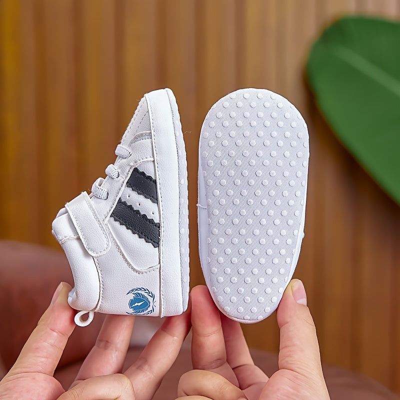 Chaussures décontractées et tendance à semelle souple pour bébés garçons et filles de 0 à 1 an, adaptées à une utilisati