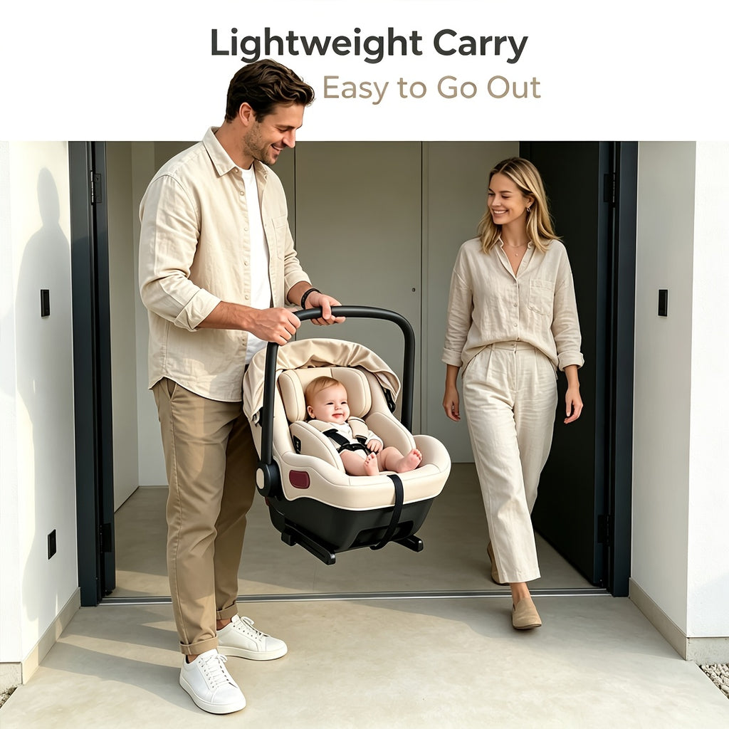 Siège auto de voyage pour bébé, siège auto pour nourrisson sans base — Monptitlou