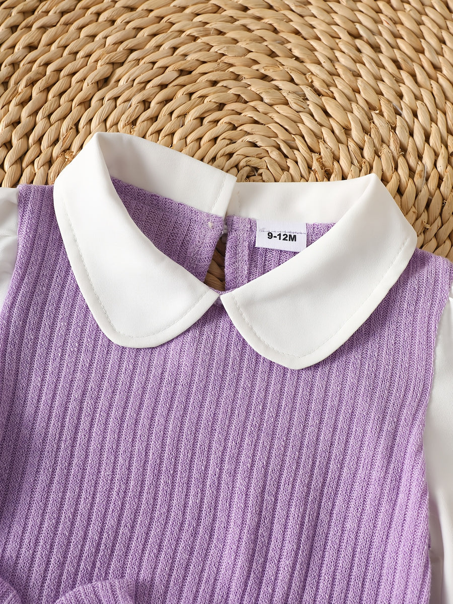 Ensemble contrasté réversible printemps/automne pour filles, photo 19