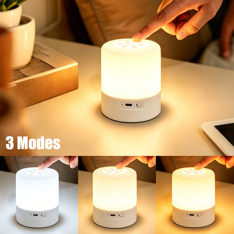 2 lampes LED sans fil tactiles rechargeables — Monptitlou