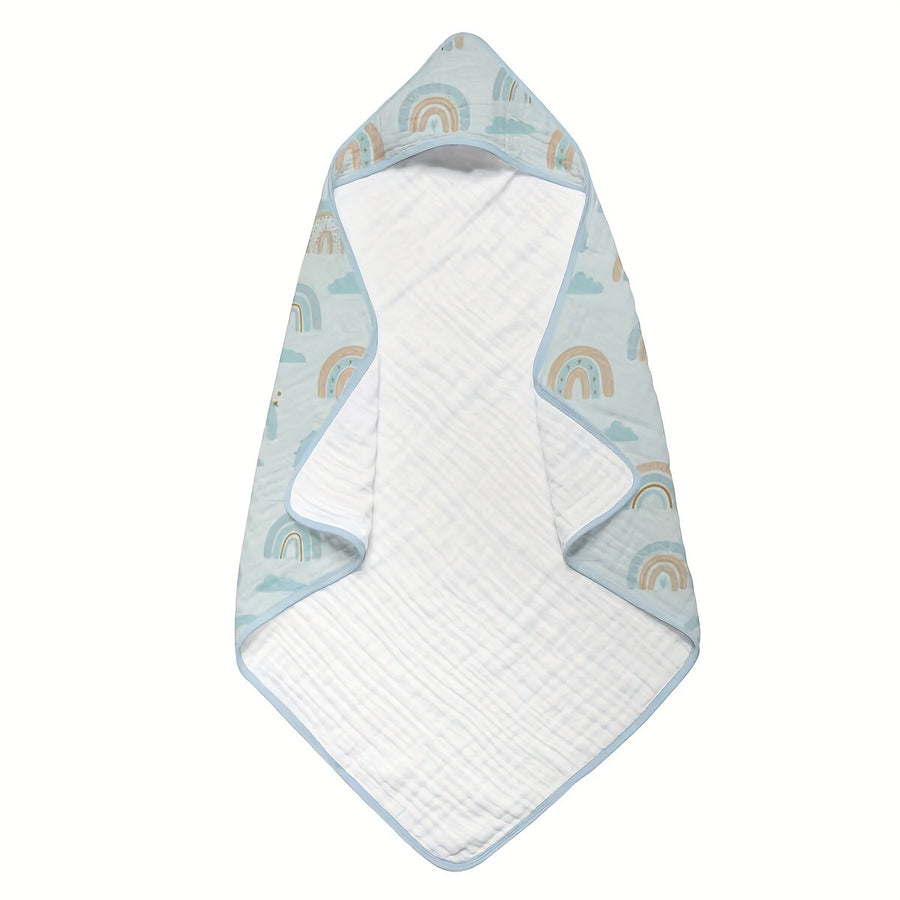 Serviettes à capuche pour nouveau-né 100% mousseline — Monptitlou