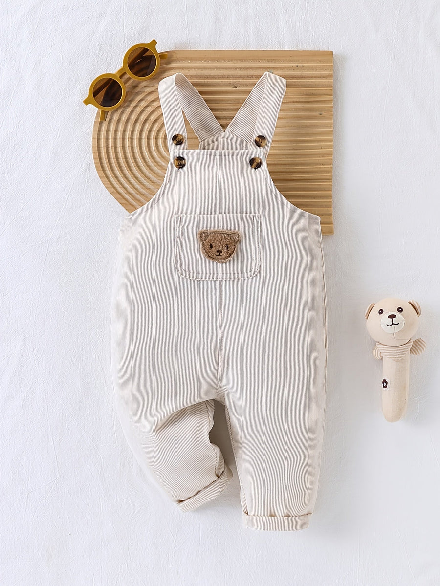 Salopette en velours côtelé pour bébé — Monptitlou