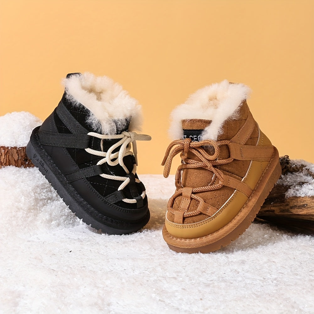 Bottes de Neige pour Enfants, Confortables, Douces — Monptitlou