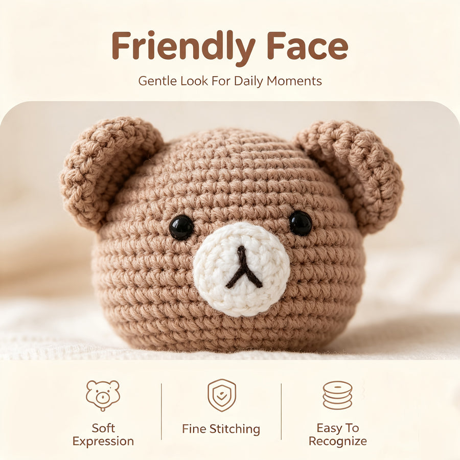 Serviette pour bébé avec motif de dessin animé apaisant — Monptitlou