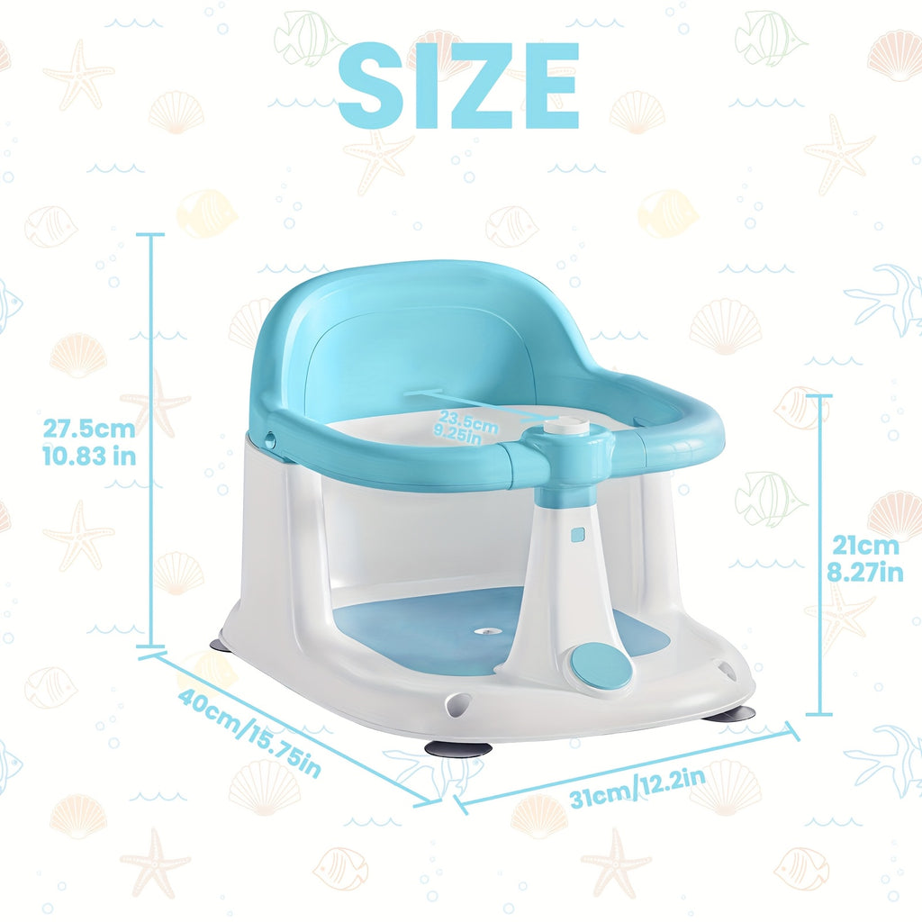 Siège de bain bébé pivotant à 360° — Monptitlou
