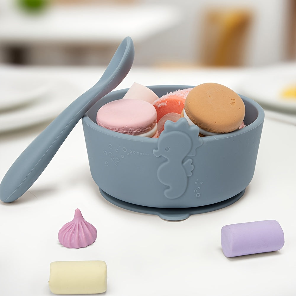 Bols bébé en silicone alimentaire — Monptitlou Image