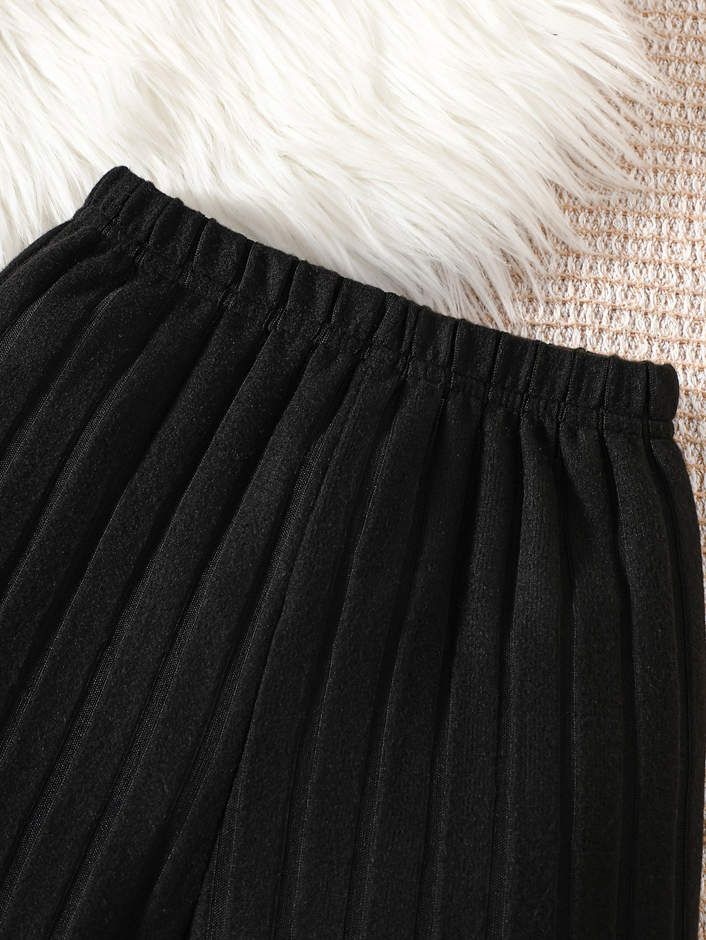 Ensemble 2 pièces pour garçons, tenue décontractée tendance à col rond — Monptitlou