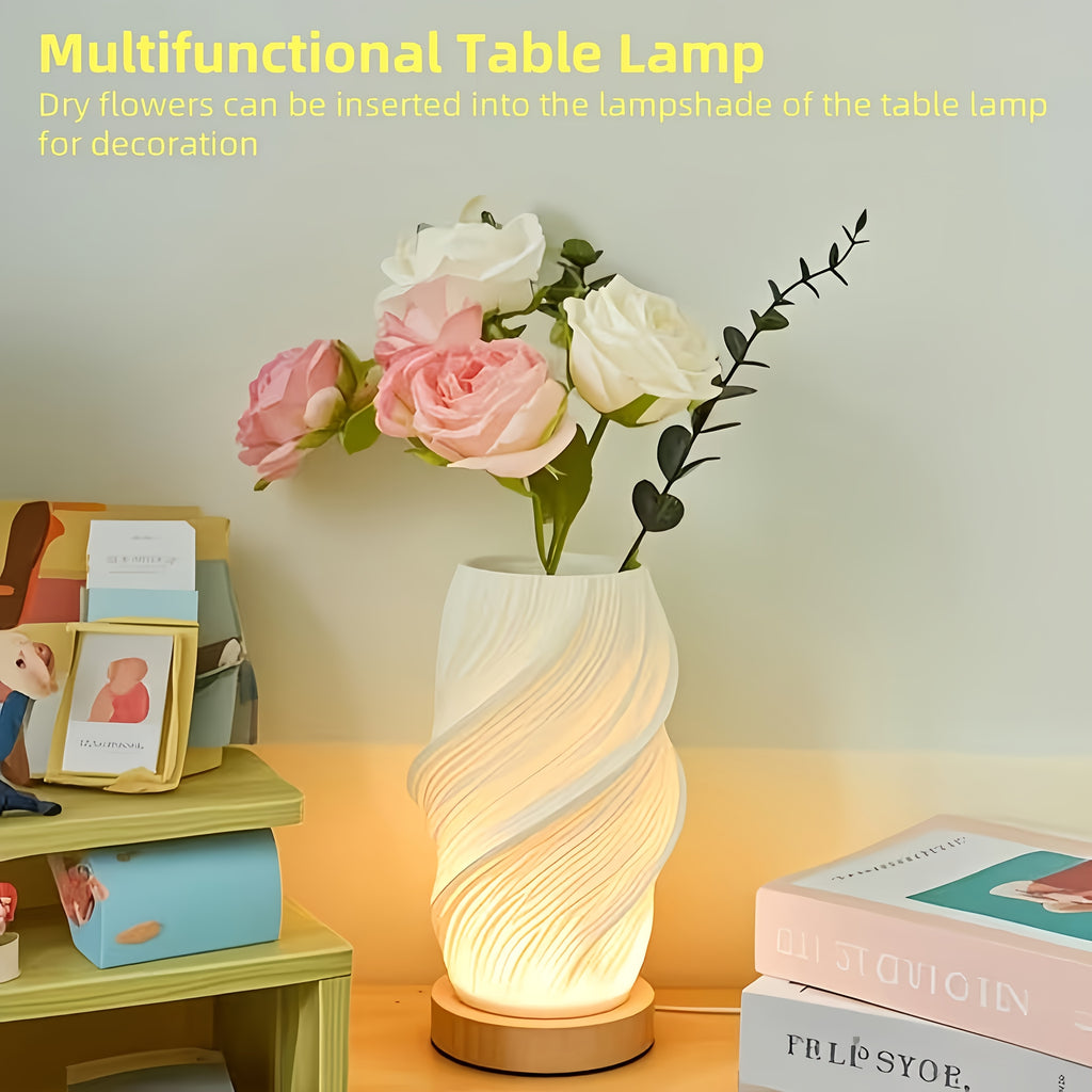 Veilleuse décorative pour chambre, abat-jour imprimé en 3D — Monptitlou