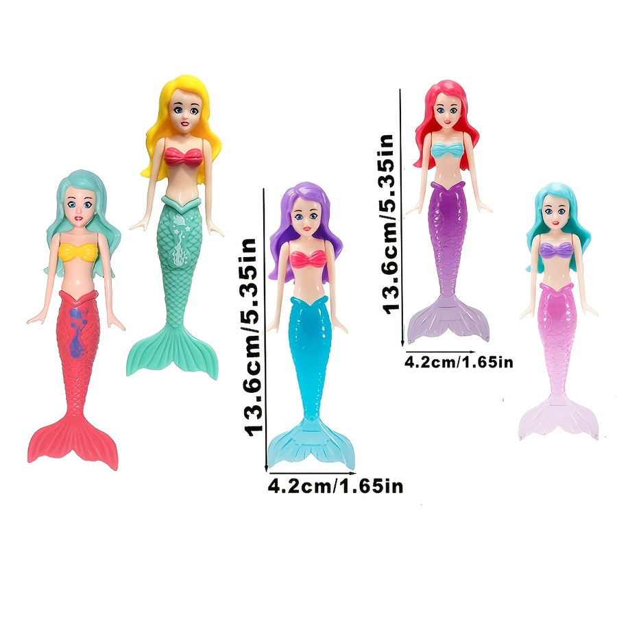 [Jouets Sirène Flottants] 5 Pièces Jouets Sirène — Monptitlou