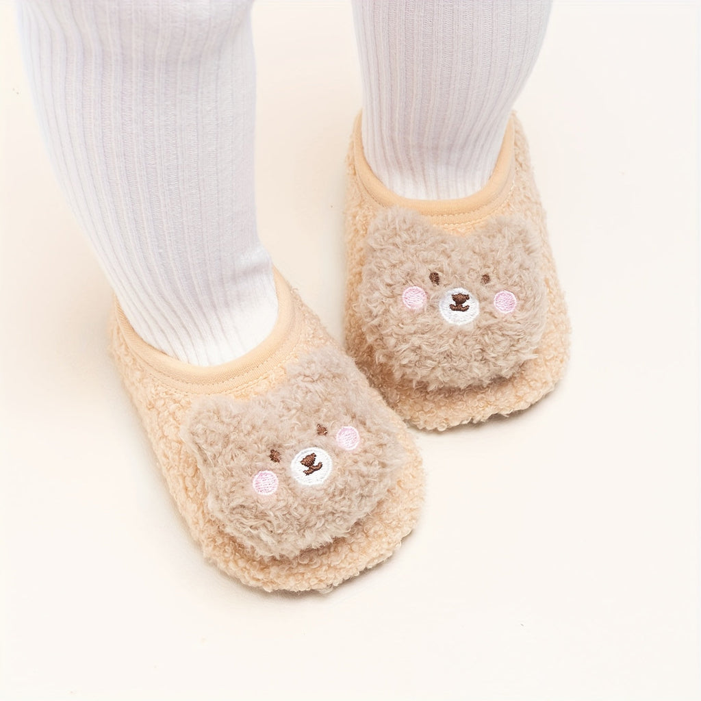 Chaussons et chaussettes d'intérieur pour tout-petits Blush Baby Bear à — Monptitlou