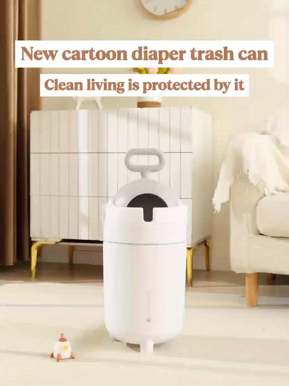 Système et poubelle d'élimination des déchets de couches sans odeur — Monptitlou