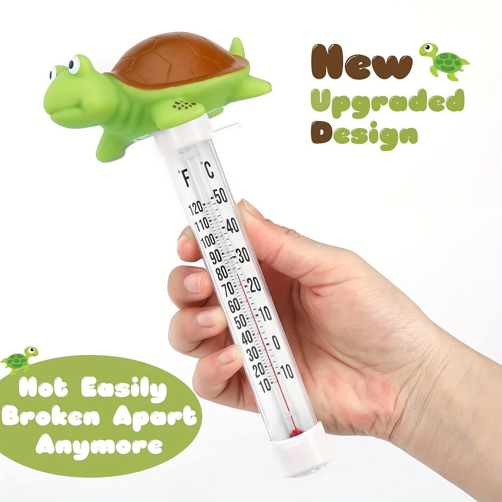 Thermomètre de bain flottant sans pile, modèle tortue — Monptitlou