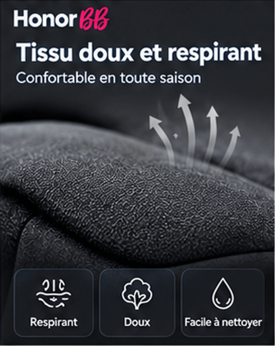 HonorBB Rehausseur I-Size ISOFIX Cosyfix R129 – Sécurité et confort — Monptitlou