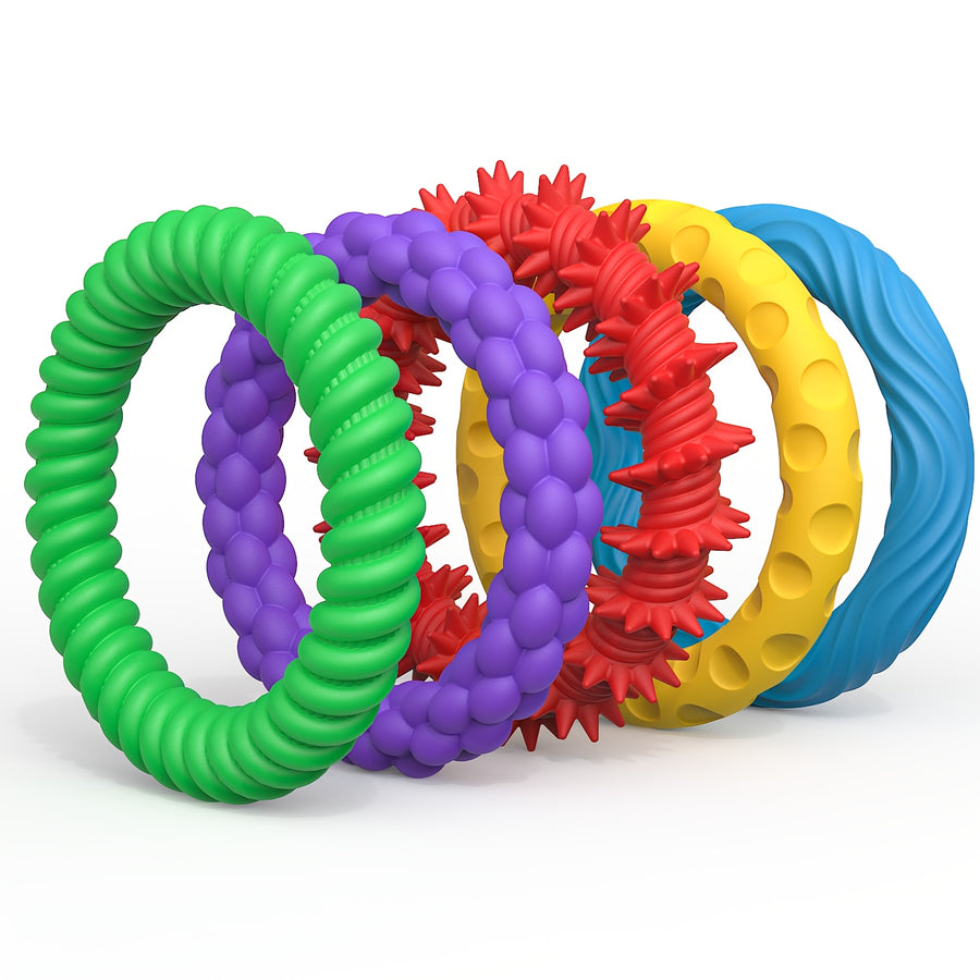 Bracelets sensoriels en silicone pour enfants et adultes — Monptitlou