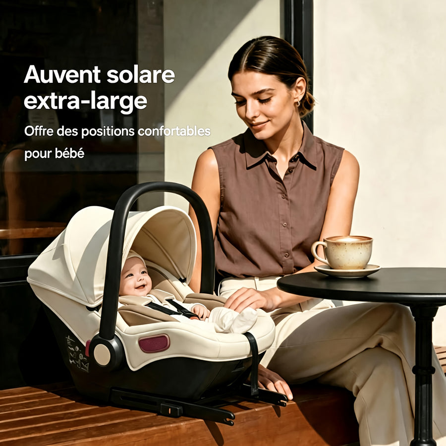 Siège auto de voyage pour bébé, siège auto pour nourrisson sans base