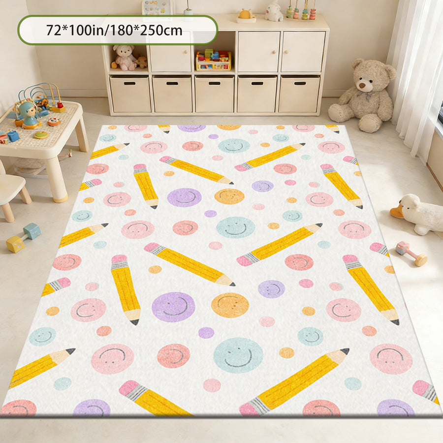 Tapis de décoration de chambre style dessin animé — Monptitlou