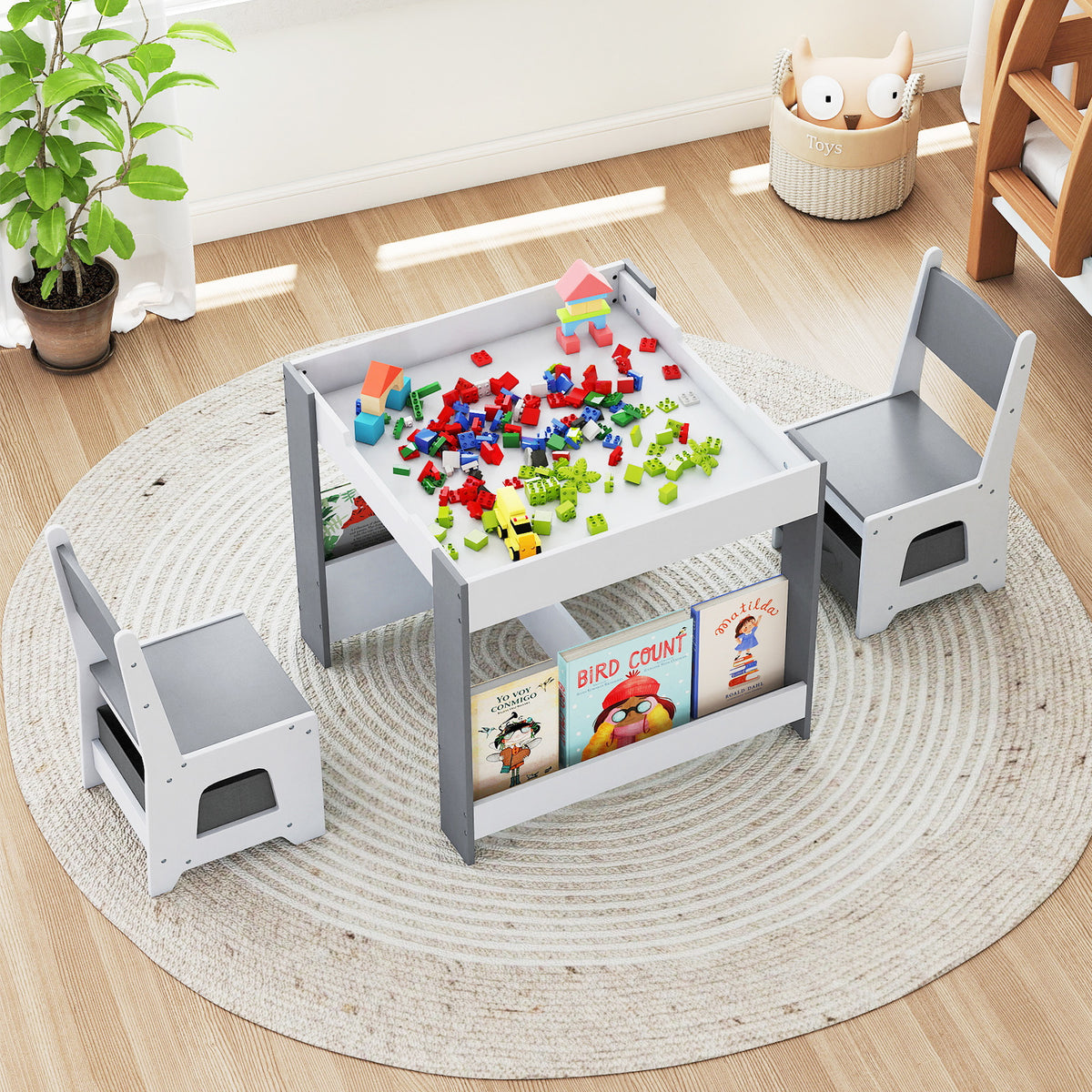 Ensemble Table et Chaises pour Enfants — Monptitlou Image