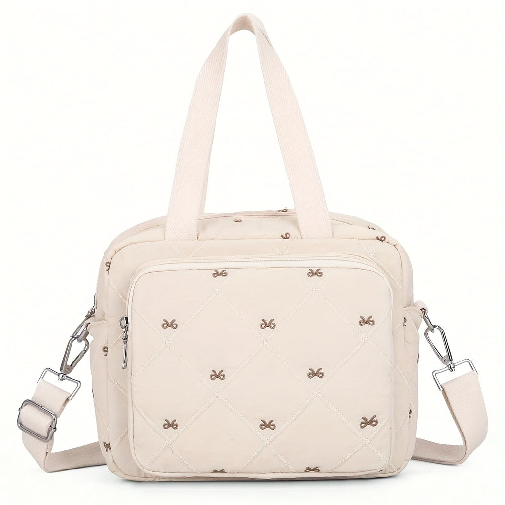 Sac à langer léger, sac fourre-tout avec longue bandoulière pour maman — Monptitlou
