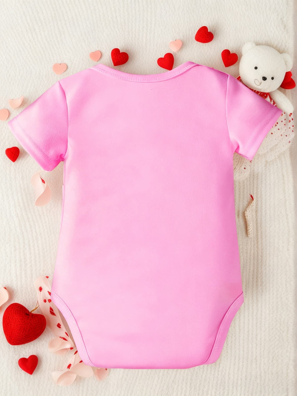 Combinaison à Manches Courtes Mignonne pour Nouveau-né Fille "Amis — Monptitlou