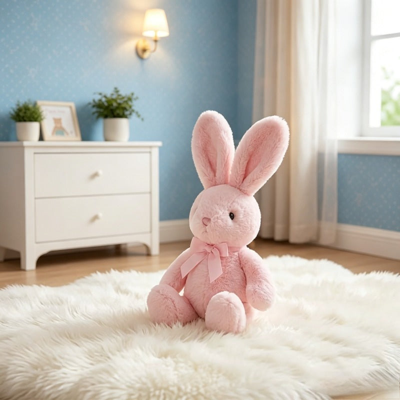 Peluche Lapin Doux, Lapin Mignon à Oreilles, Oreilles Longues — Monptitlou