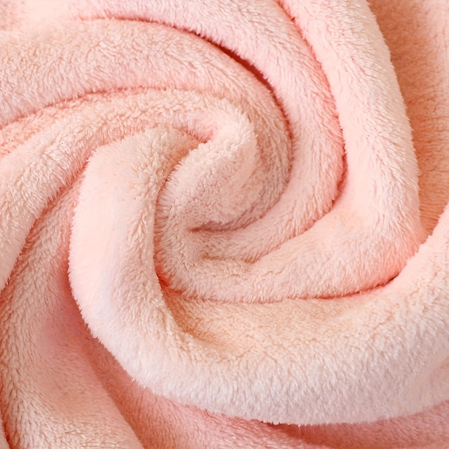 Serviettes en polaire corail, coloris assortis — Monptitlou