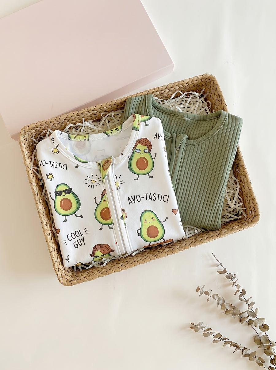 Mini Eggs Baby Lot de 2 combinaisons à manches longues en tricot doux — Monptitlou