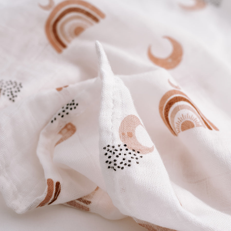 Bavoirs, mouchoirs pour bébé, serviettes pour le visage de bébé — Monptitlou