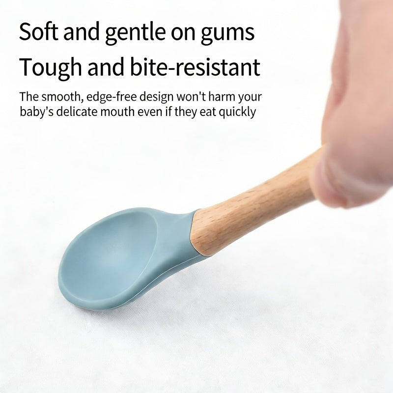 [Ensemble 4 pièces bébé] 4 pièces Ensemble Cuillère et Fourchette en — Monptitlou